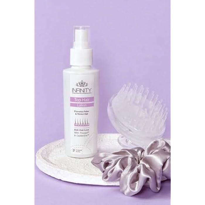 Infinity Top Hair Anti Hair Loss Shampoo and Conditioner Duo 250ml Each, SLS Free, Clinically Proven Formula for Stronger Fuller Hair - Image 3